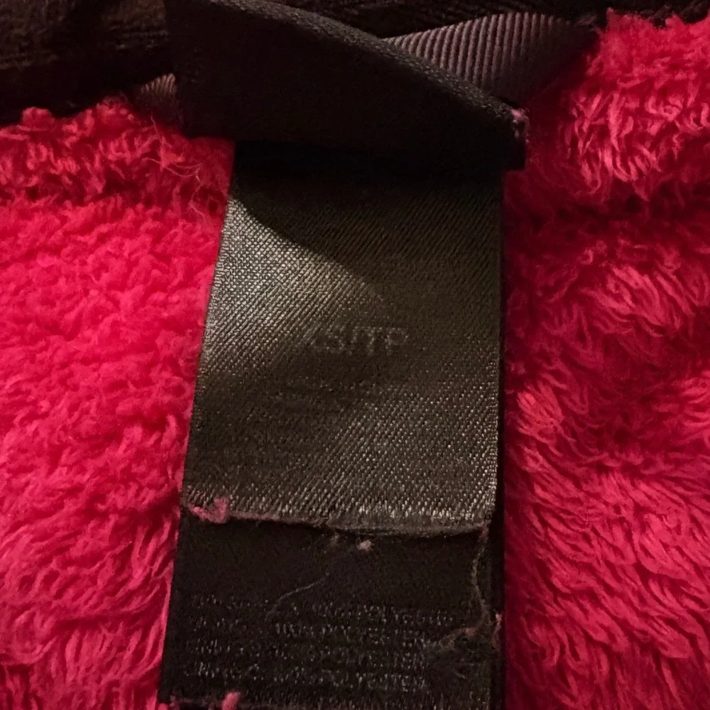 The North Face Womens Osito Jacket XS Magenta Fleece Plush Full Zip Gorpcore